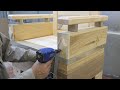 Best Woodworking Projects For Beginners // Wooden Living Room Box Chair Simple Furniture Woodworking