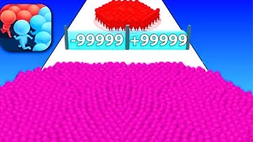 ☑️ Satisfying Mobile Game:- Count Master, Going Balls Game - Max Level Gameplay Android phone