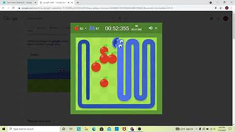 I Beat The Google Snake Speed-Run WORLD RECORD (Twin Mode, Small map, 5 Apples)