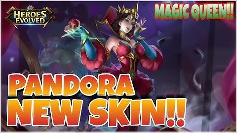 HEROES EVOLVED || PANDORA || NEW SKIN || HALLOWEEN SPECIAL || PREVIEW || GAMEPLAY