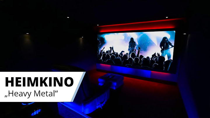 Heimkino "Heavy Metal" – made by HEIMKINORAUM Mannheim