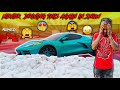 MY NEW SHOP UPDATE/ DRIVING MY C8 IN THE SNOW VERY BAD IDEA ❄