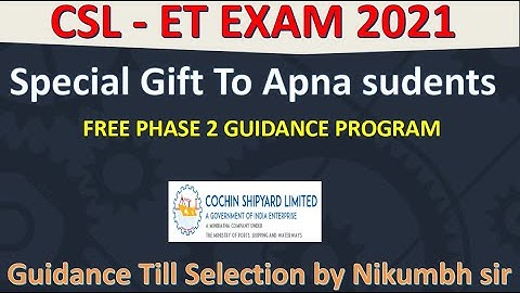 CSL EXECUTIVE TRAINEE PHASE 2 PREPARATION | WRITING SKILL,GD & INTERVIEW PROGRAM 2022