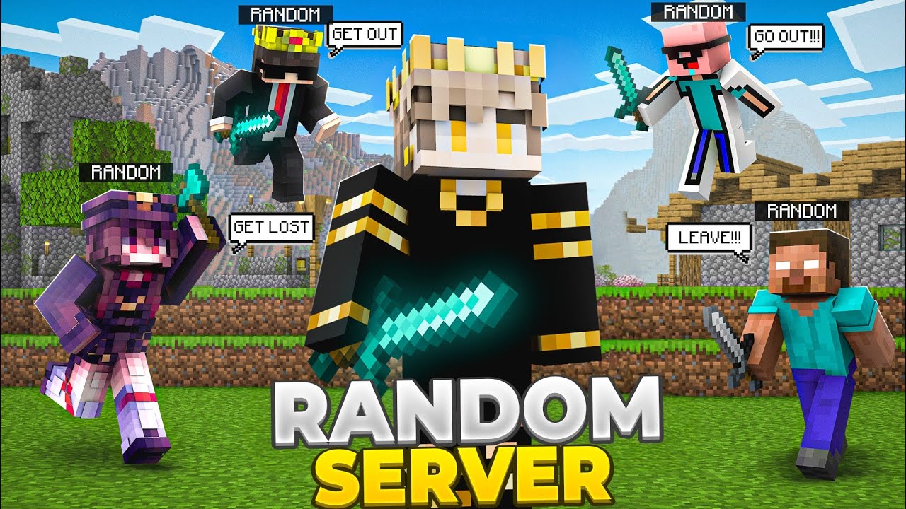 I Joined Random People’s Minecraft Servers!