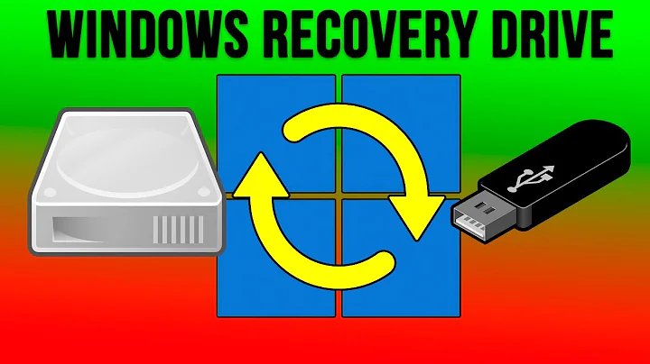 How to Use the Windows Recovery Drive Feature to Reinstall Windows when your Computer Won't Boot