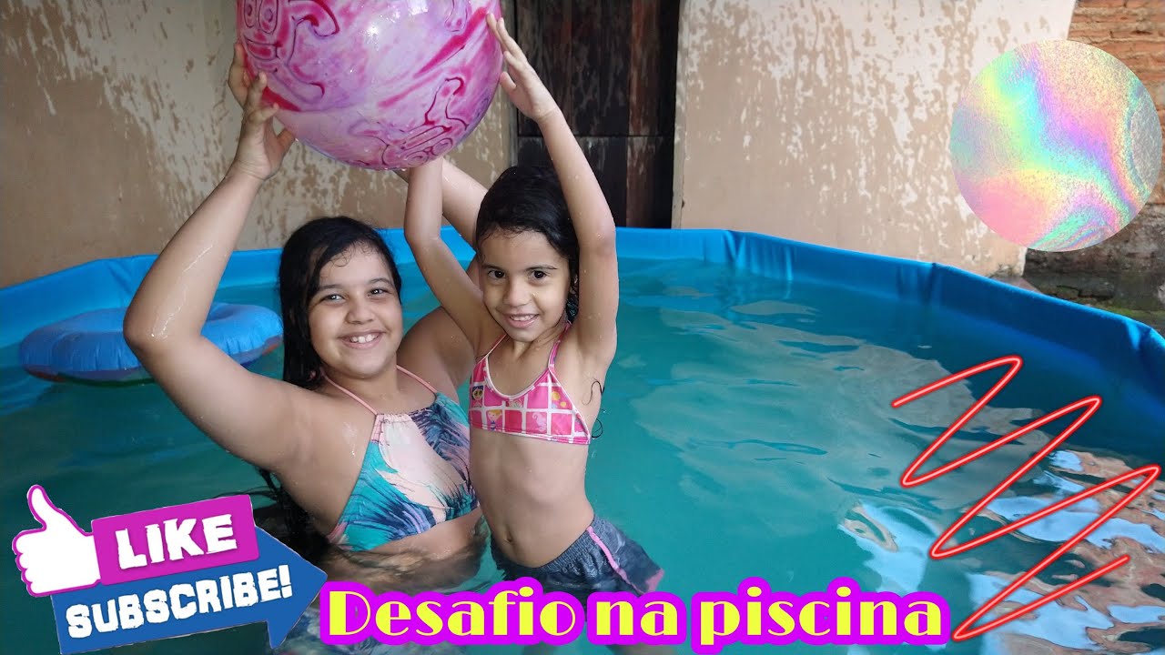 Desafio da piscina 2021 youtube