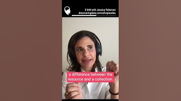 Why CONTENT CREATORS should worry about taxonomies #discoveringdata E040 with Jessica Talisman