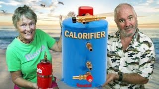 How to install a water heater (calorifier)  Sailing and sailboats Ep 259