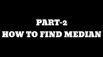 QABD How to find Median B.com 2nd sem Banglore university