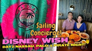 First Disney Cruise on the Wish: Nassau, Palo Brunch, Arendelle, Pirate Night, and more!