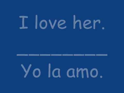 And I love her Y la amo The Beatles Letra Ingles - Español