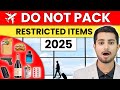 Flight me kya nahi le ja sakte || restricted items in flight || Prohibited items in Cabin Baggage