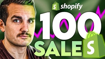 How To ACTUALLY Get Your First 100 Sales on Shopify 2024