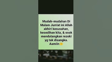 Doa Malam Jumat