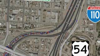 I-10 Connect Alternative No. 9 Simulation