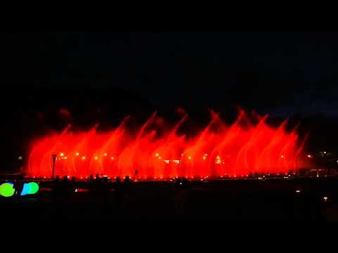 2020-10-12桃園大溪慈湖夜間水舞秀