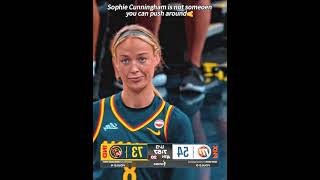 Sophie Cunningham is not someoen you can push around#basketball #fyp #foryou #sophie