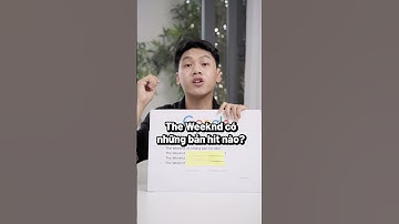 Top 5 sự thật về The Weeknd mà bạn chưa biết