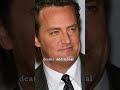 Matthew Perry&#39;s Toxicology Report Revealed #MatthewPerry #death #toxicology