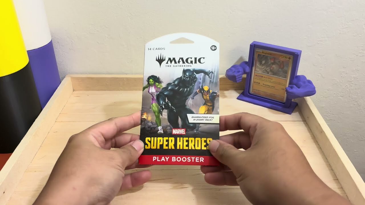 2026 Magic the Gathering Marvel Super Heroes Sleeved Play Booster