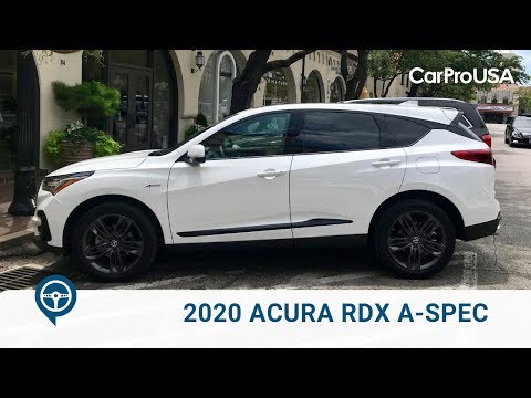 2020 Acura Rdx A Spec Sh Awd Review Youtube