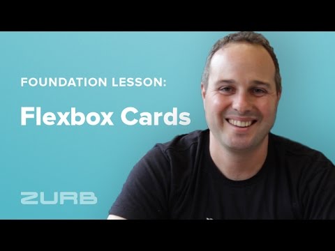 An Intro to Foundation's Card Component in Flexbox mode