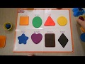 Mokomės formų ir spalvų su Play-Doh