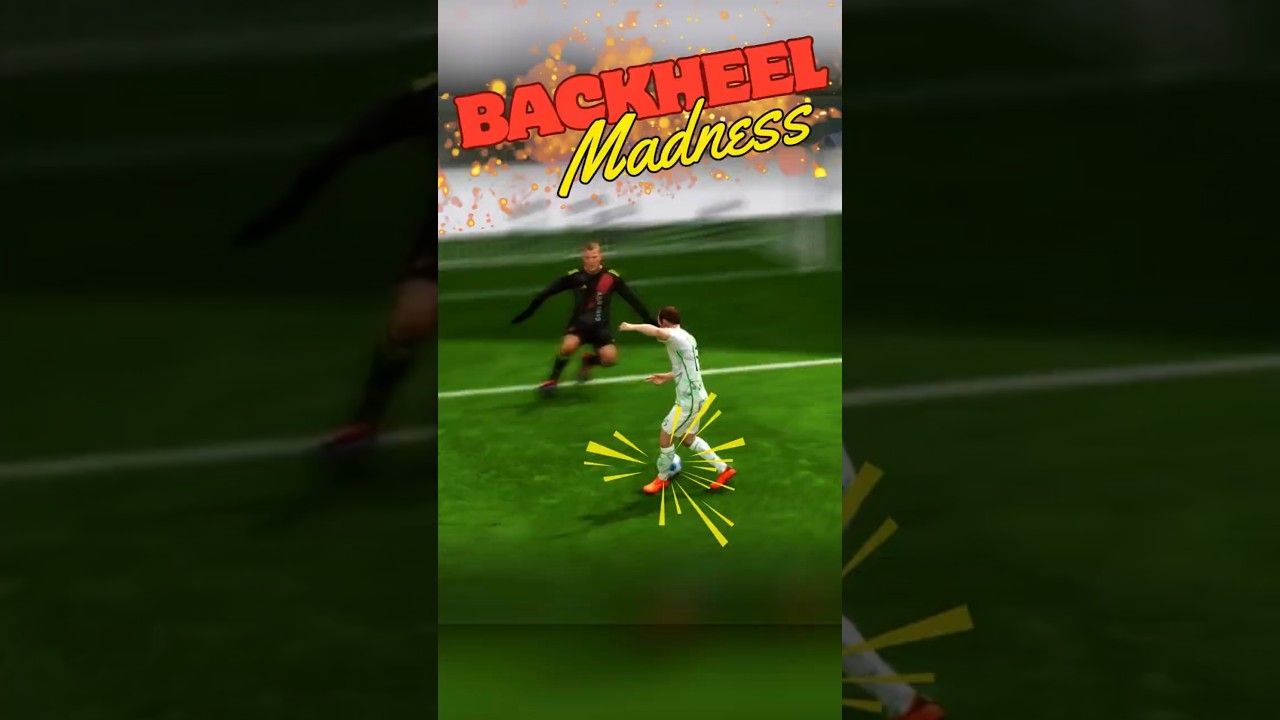 No Look. Backheel. Goal. 🤯 