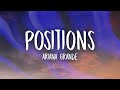 Ariana Grande - Positions (Lyrics)