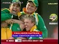 The most amazing finish ever in odis charl langelvedt hattrick rofl best breath taking over