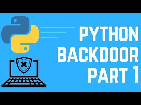 Back door program using python -  part 1 ( creating and accepting connections )