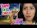 ME ESCONDÍ HASTA LAS 3 AM EN EL CIRCO🎪 😱 ¿SUPERÉ MI MIEDO A LOS PAYASOS?🤹‍♂️😵😨 CONNY MERLIN