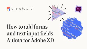 Add Forms and Text Input Fields – Anima for Adobe XD (Updated 2022)