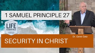 1 Samuel Principle 27: Security in Christ