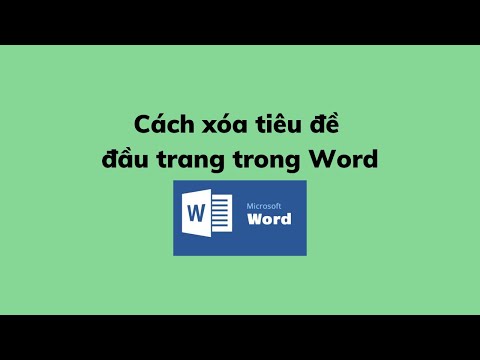 Cách xóa tiêu đề đầu trang trong Word 2023 mới nhất