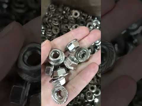 Video: M16 Serrated Flange Lock Nuts Dimensions