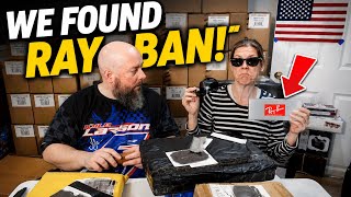 We found RAY-BAN in Lost Mail Packages