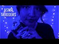 Asmr you will fall asleep to these triggers dark tapping whispering