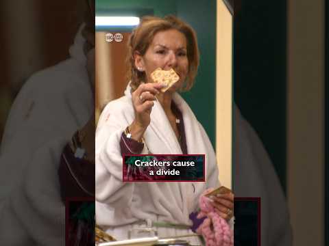 Day 34: Housemates divided by crackers! #BBUK