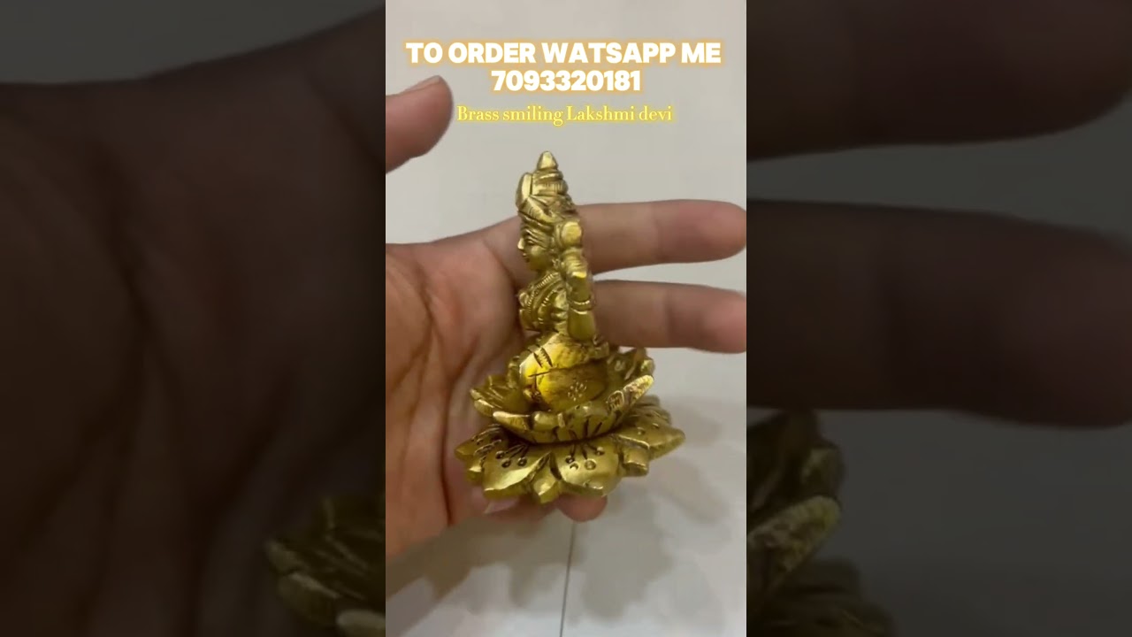 Brass Lakshmi devi vigraham 🔱