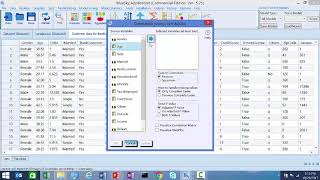 Model fitting and scoring with BlueSky Statistics