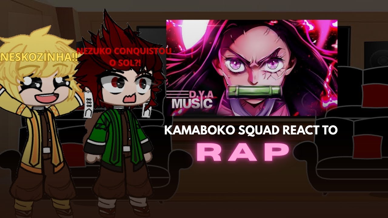 Kamaboko Squad react to rap 