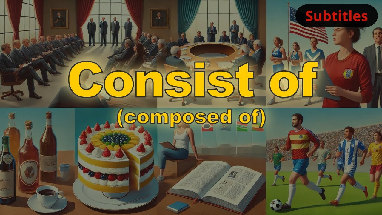 Composed Meaning Example Consist of meaning (composed of) with 5 examples - YouTube
