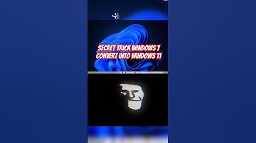 WINDOWS 7 LOOK, LIKE A WINDOWS 11