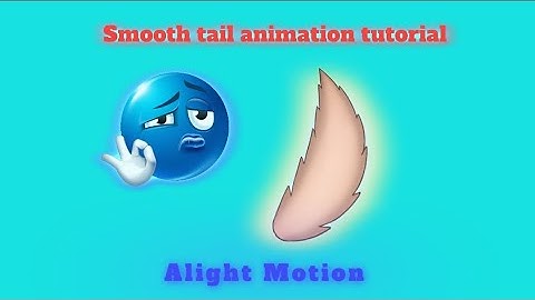 Tail tutorial for alightmotion! easy and smooth with no pro needed!