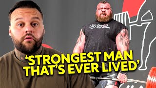 Strongman coach reacts to Eddie Halls greatest lifts