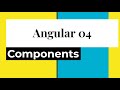 Angular #4 - How to add newly created component in the root component of our project