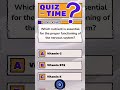 General knowledge quiz #testyourknowledge #quiz #dailyquiz #viral #trending #ytshorts