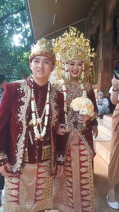 wedding adat palembang #wedding #palembang #nusantarafood