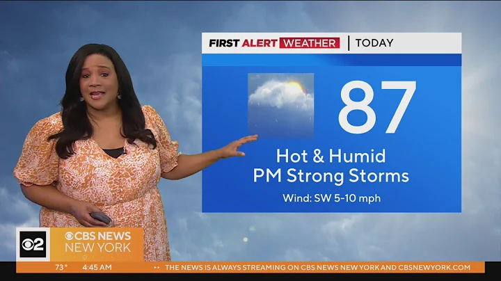 First Alert Weather: CBS2's Monday morning update - 7/3/23